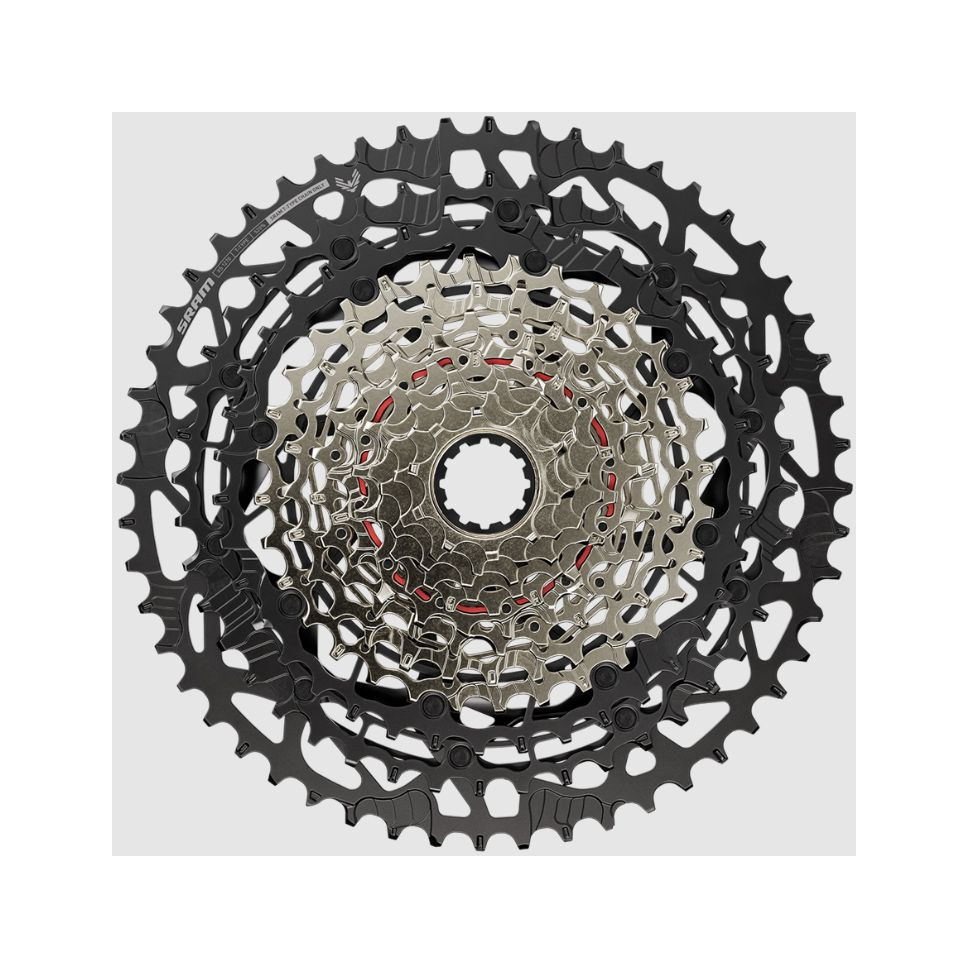 cassette de piñones para bicicleta de doce velocidades xs-1270 t-type eagle 10-52