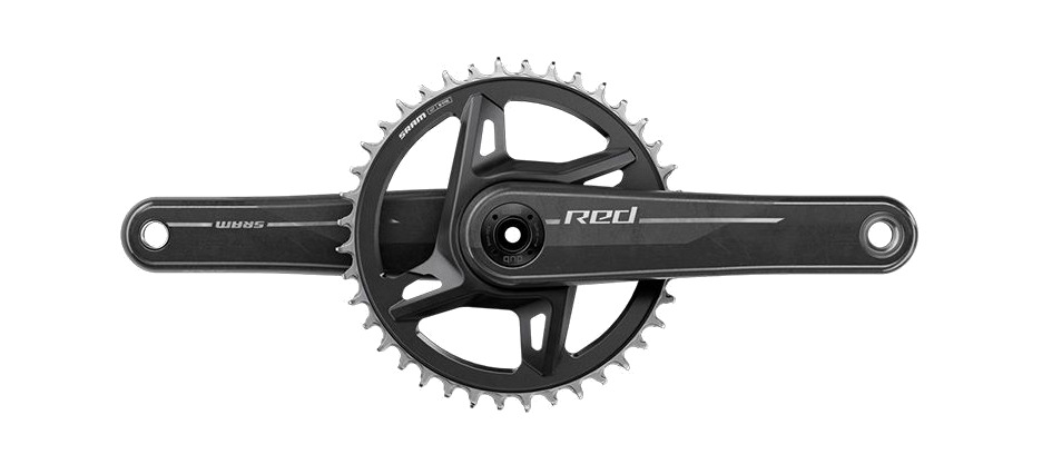 juego de bielas con potenciómetro red xplr dub wide e1 160 mm carbono