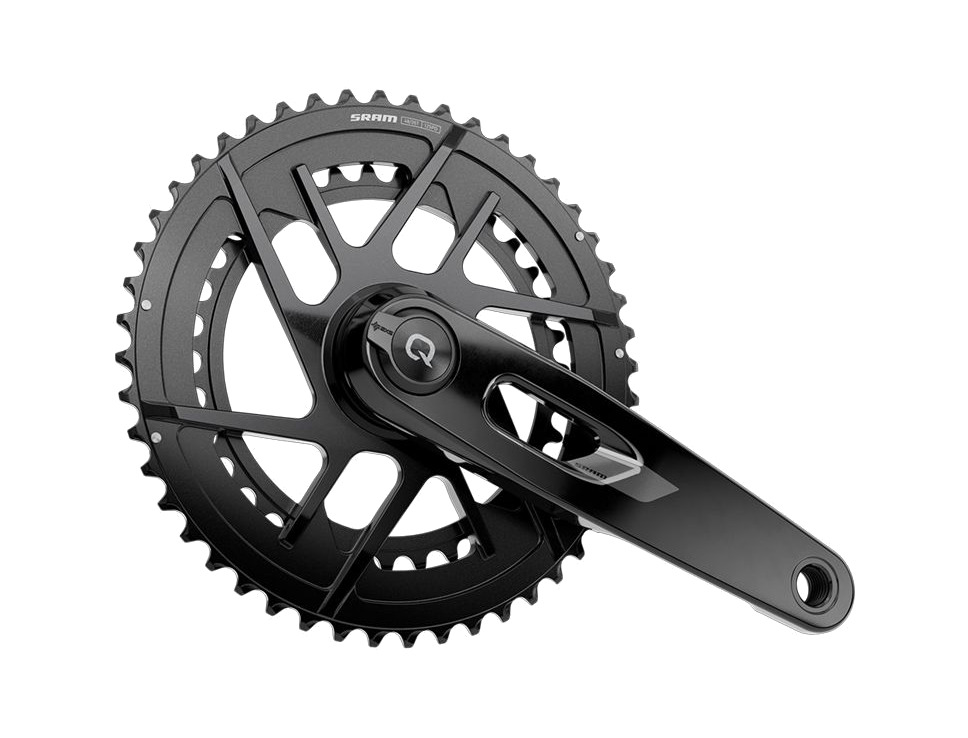 juego de bielas con potenciómetro de aluminio rival axs e1 dub direct mount 46x33d