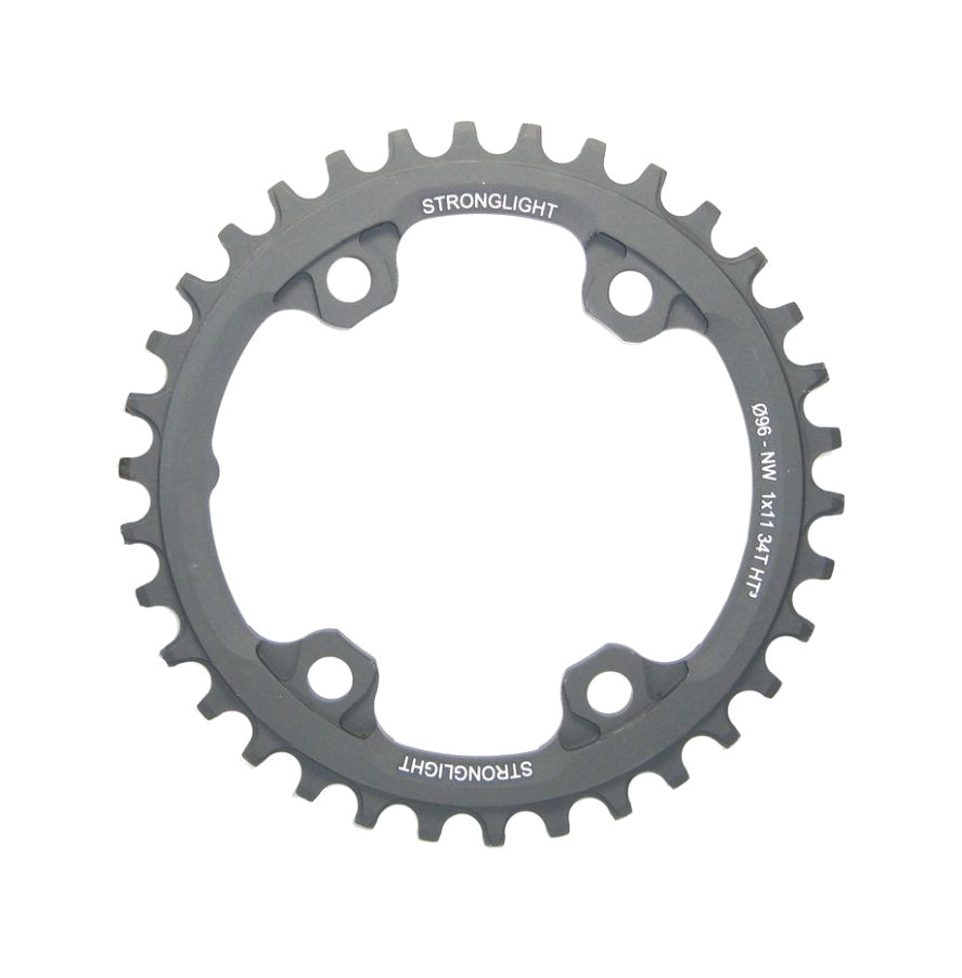 plato para bicicleta aluminio 4 brazos shimano xtr fc-m9000/9020 1x11v 96 bcd