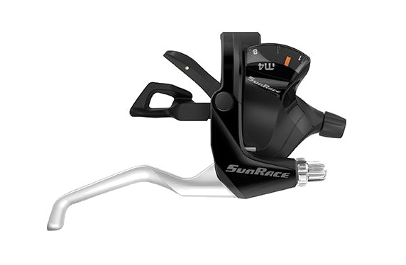 mandos de cambio y freno sunrace stm406 3x7 v