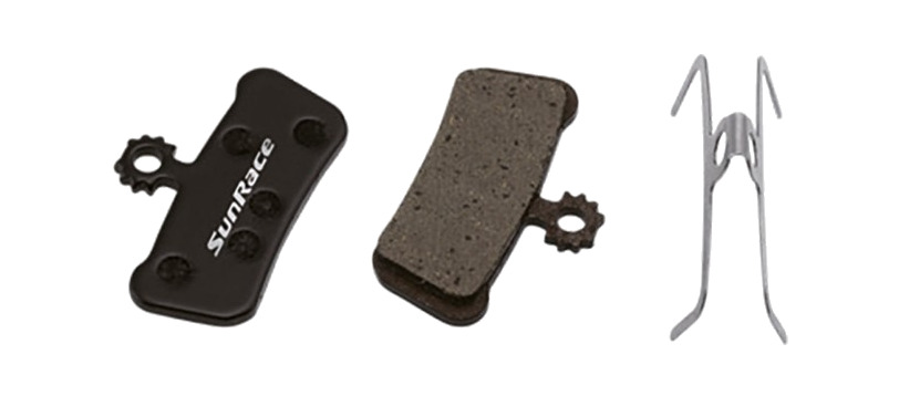 pastillas de disco orgánicas sram / avid compatible dpal4 guide xo trail
