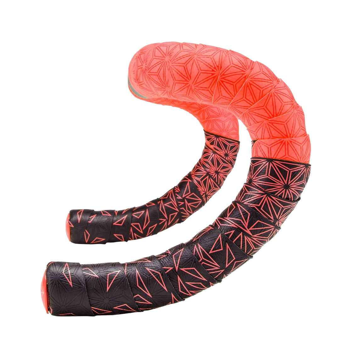 cinta manillar bicicleta super sticky kush star fade neon w/ plugs