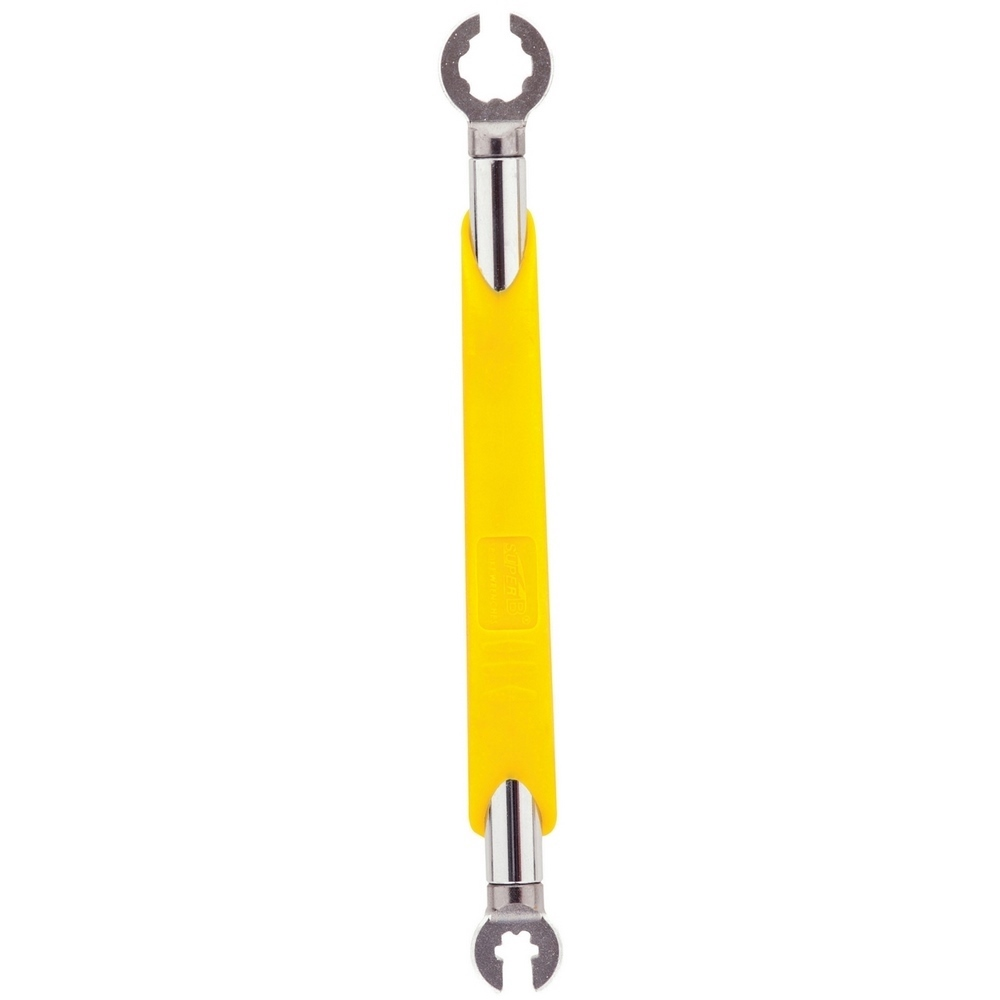 llave de radios doble mavic 5.65mm 6 dientes y tetón de 9mm para bicicletas