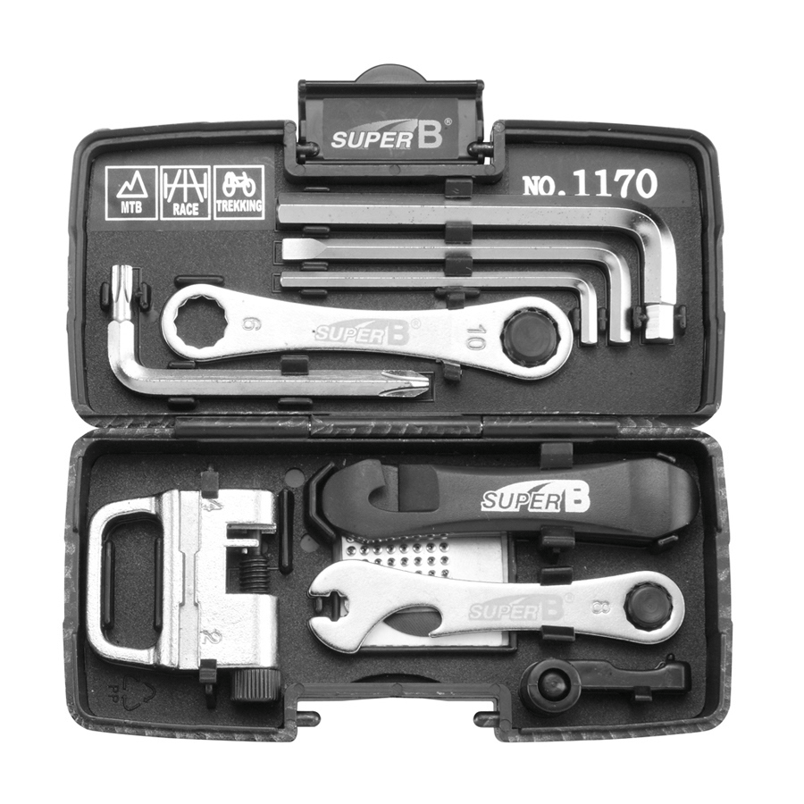 miniestuche herramienta multifuncion para llevar en bici 200gr!! bici bicicleta tb-1170