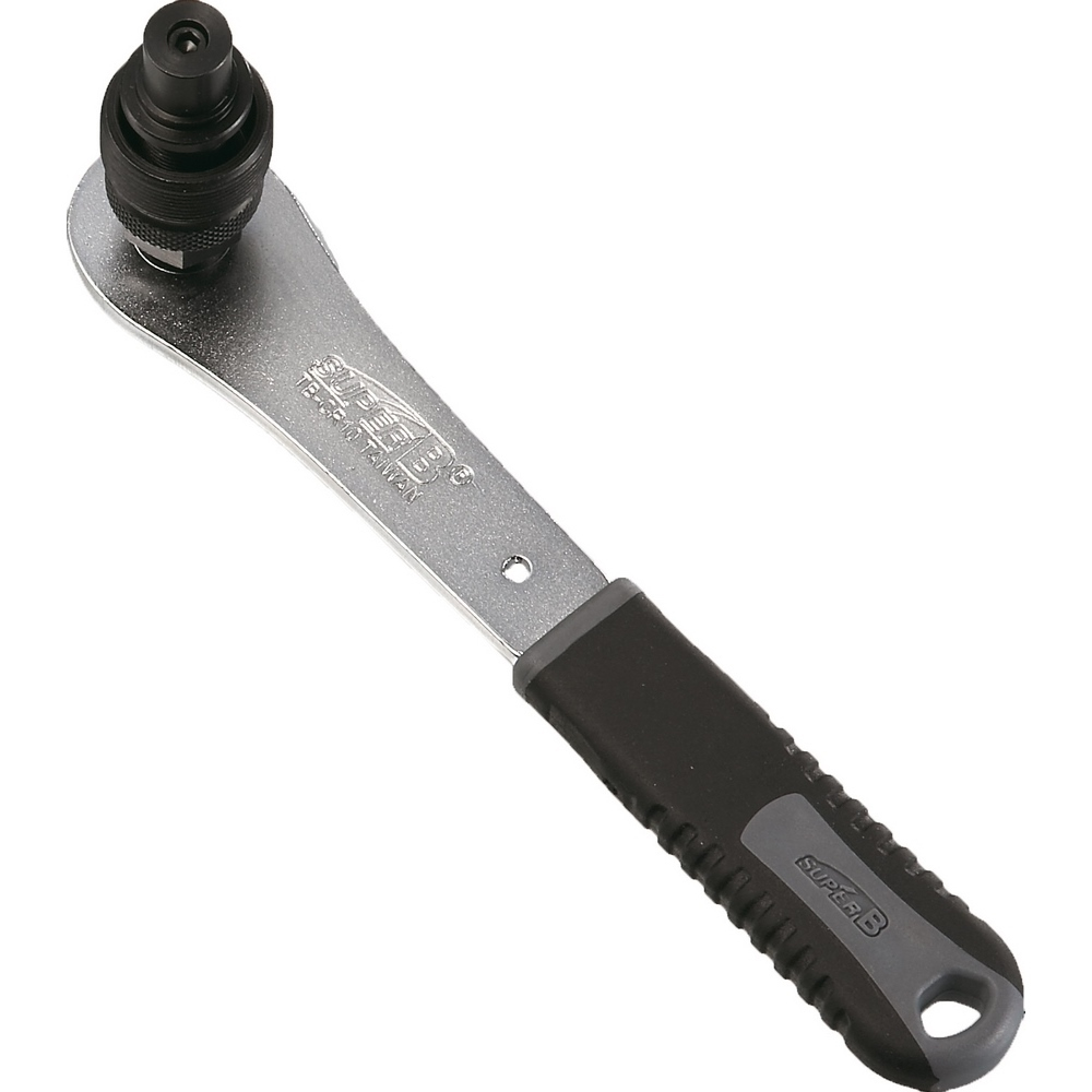 extractor de bielas 2 en 1 para bicicletas shimano isis y octalink - super b