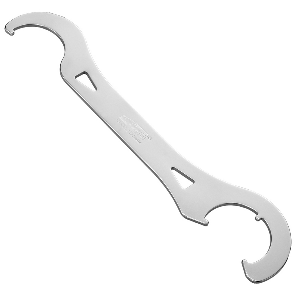 llave doble para cazoletas cartucho pedalier bicicleta tb-bb20