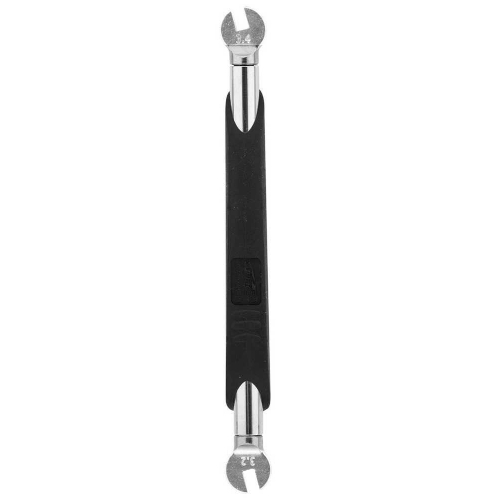 llave de radios doble para teton de 3,23 / 3 45 mm bici bicicleta tb-5516
