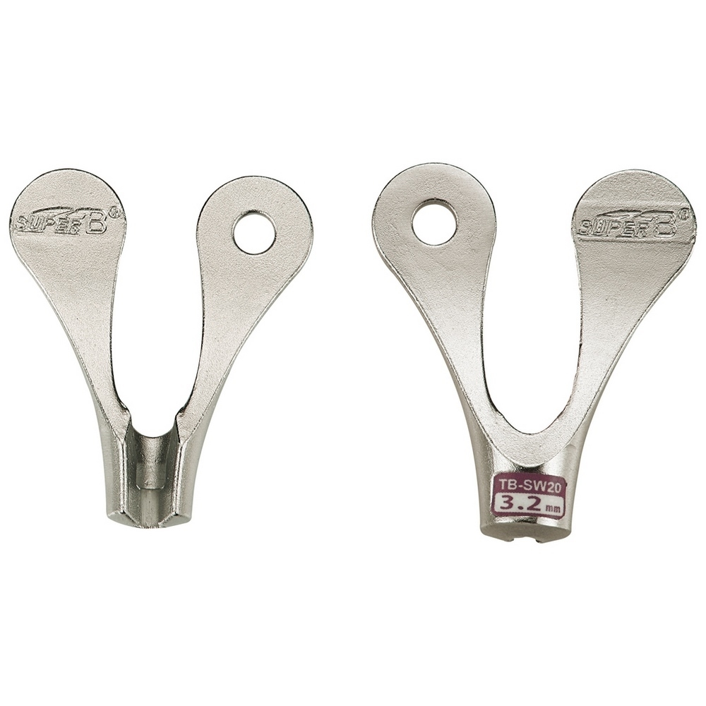 llave de radios profesional en acero mecanizado 3,2mm