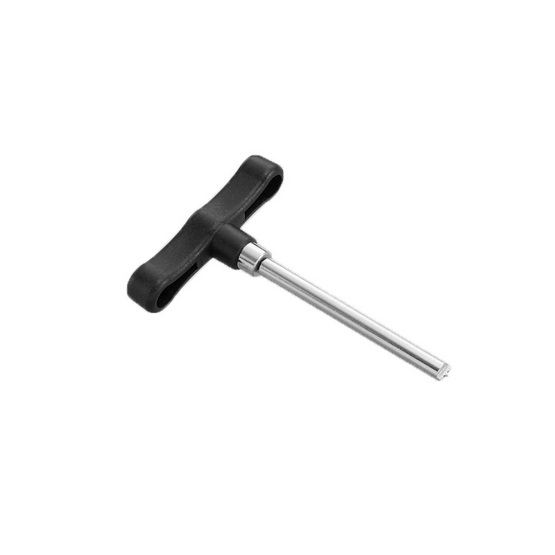 llave de radios en t cabeza ranurado con guia l:80mm bici bicicleta tb-7815