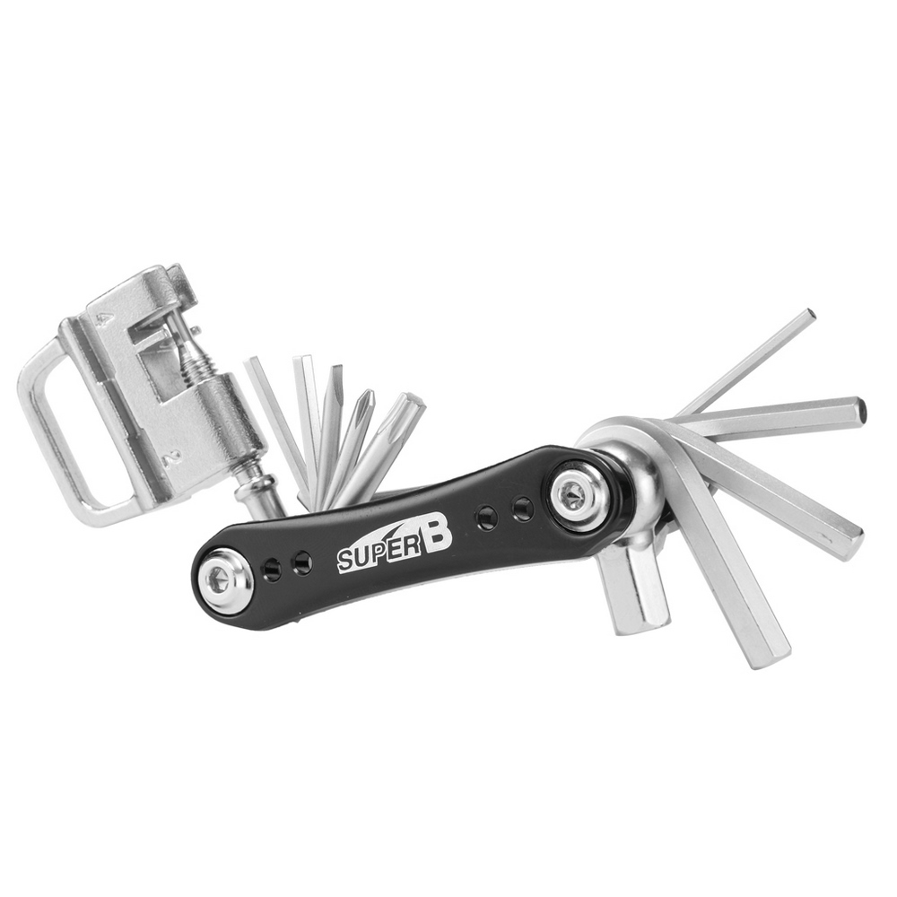 herramienta llave multifuncion plegable 17 con tronchacadenas bici bicicleta tb-fd40-orange
