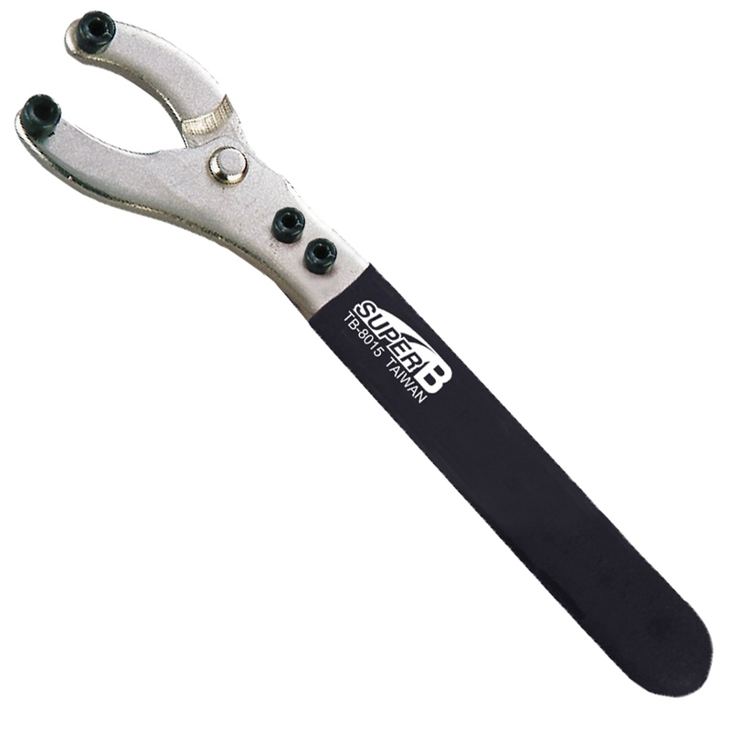 llave 2 en 1 para cazoletas de cartucho pedalier y piñón de bicicleta | super b tb-8018