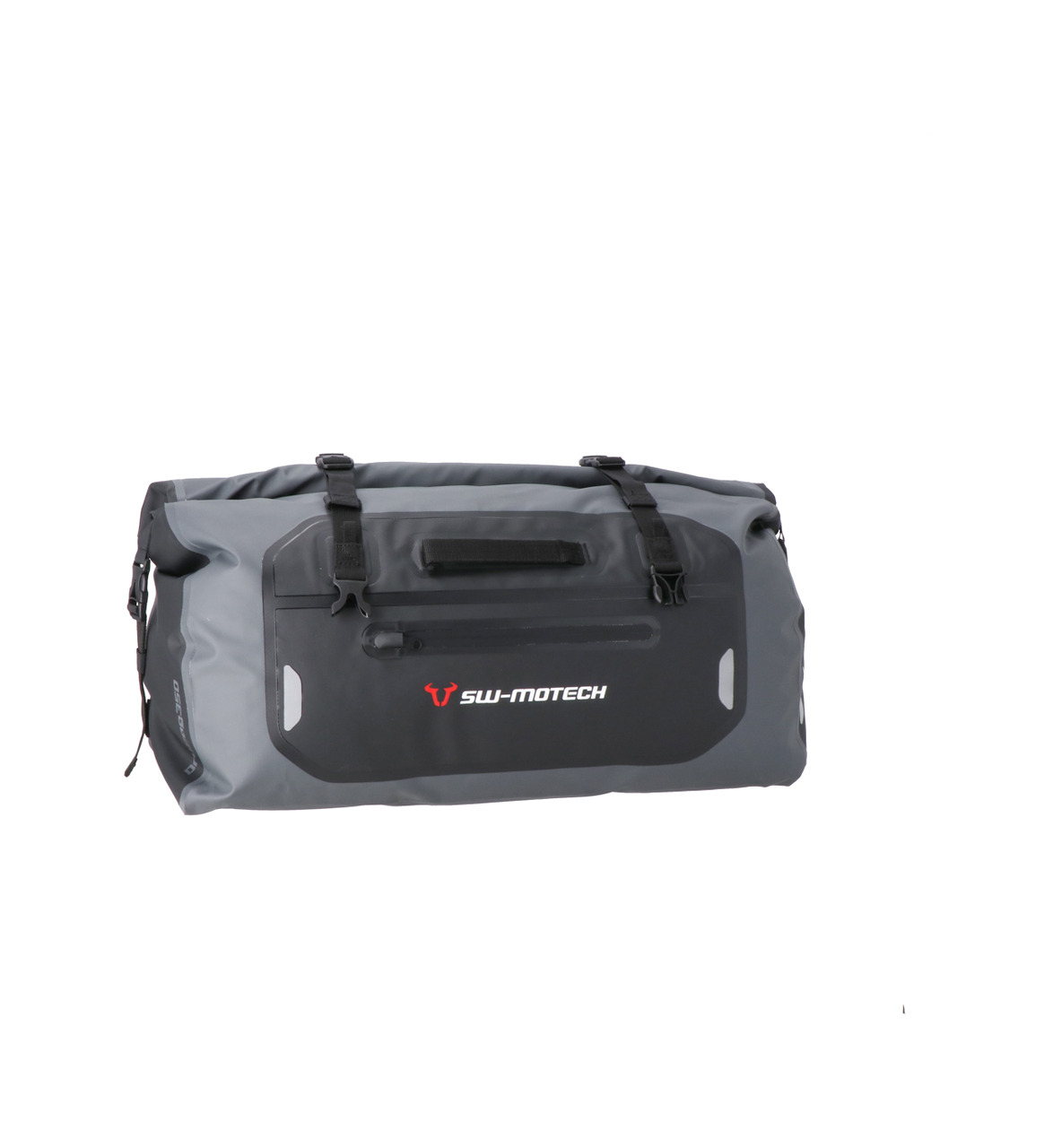 bolsa trasera impermeable gris/negro drybag 350 35 l