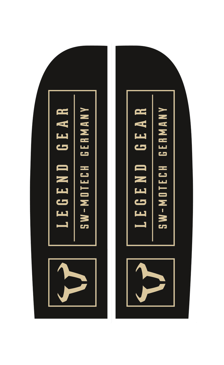 banner en pie legend gear alto 2500 mm incluyendo basa cruzada