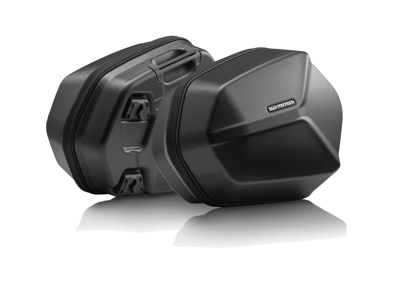 sistema de maletas laterales con herraje aero abs 2 x 25l