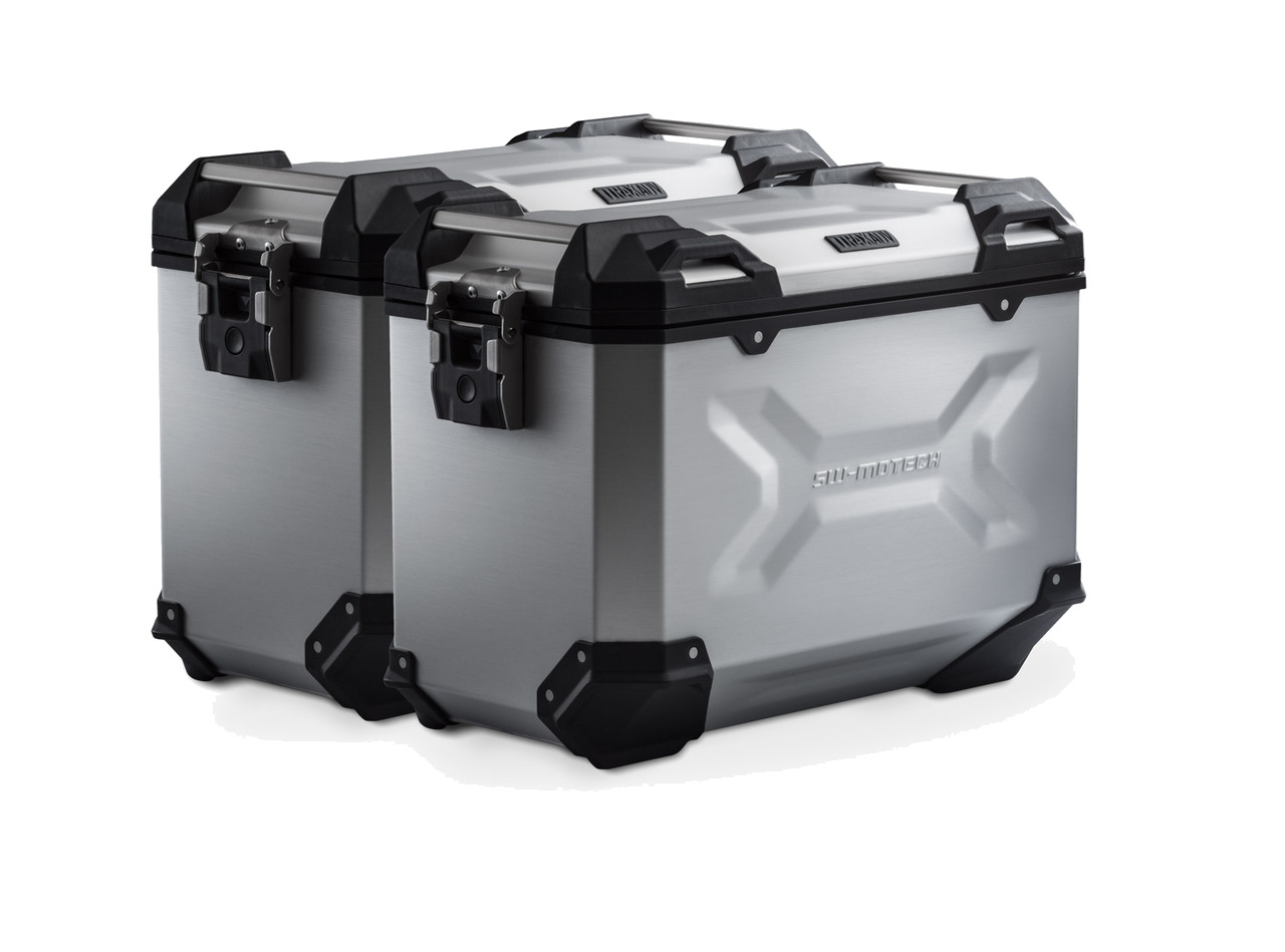 sistema de maletas laterales con herraje trax adv 45/45l