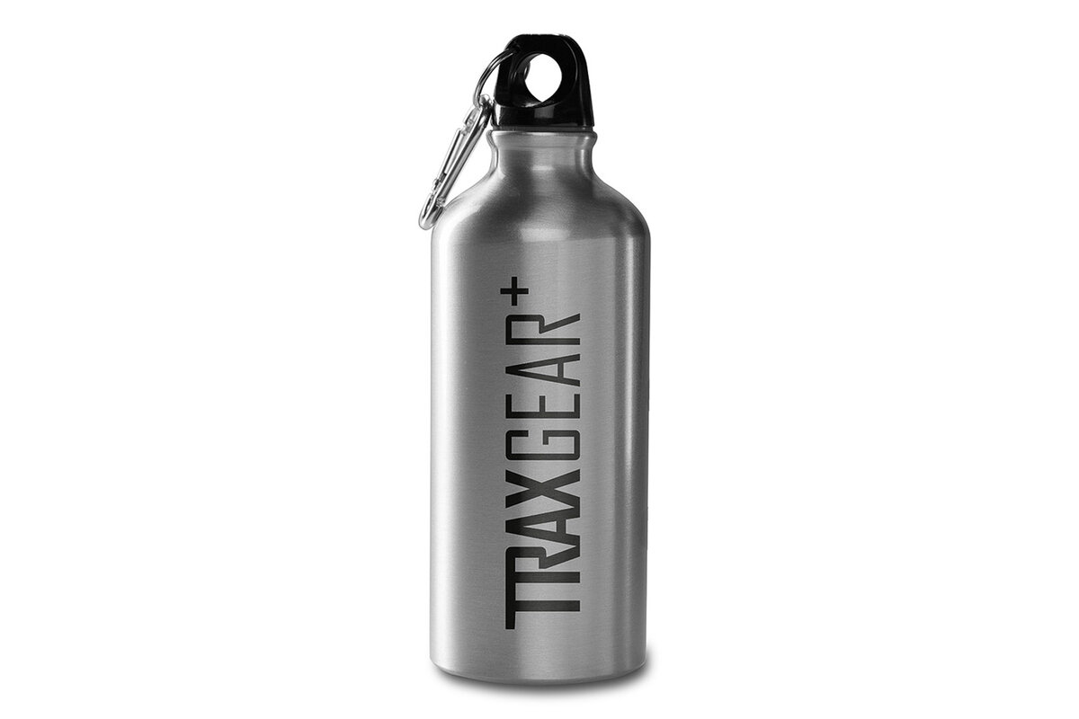 bidón botellín agua trax 0,6l inox