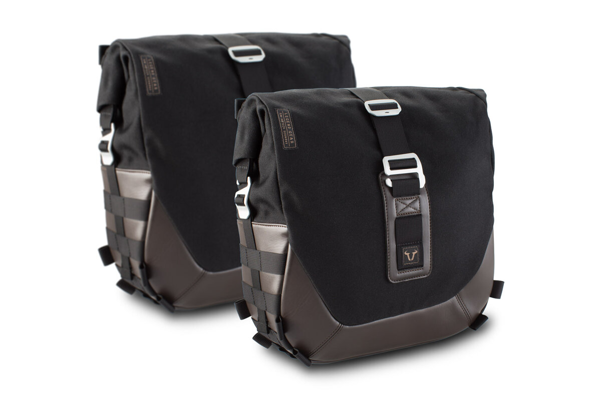 juego alforjas + soporte legend gear ls2 13,5l - sls