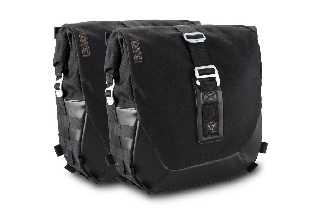 juego bolsas laterales + soportes legend gear lc2 black edition - slc