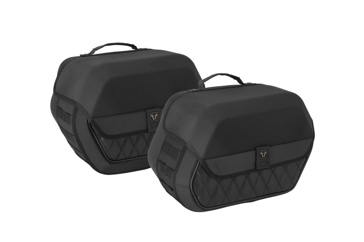 maletas laterales + soportes + candados legend gear lh1 2x 19,5l - slh