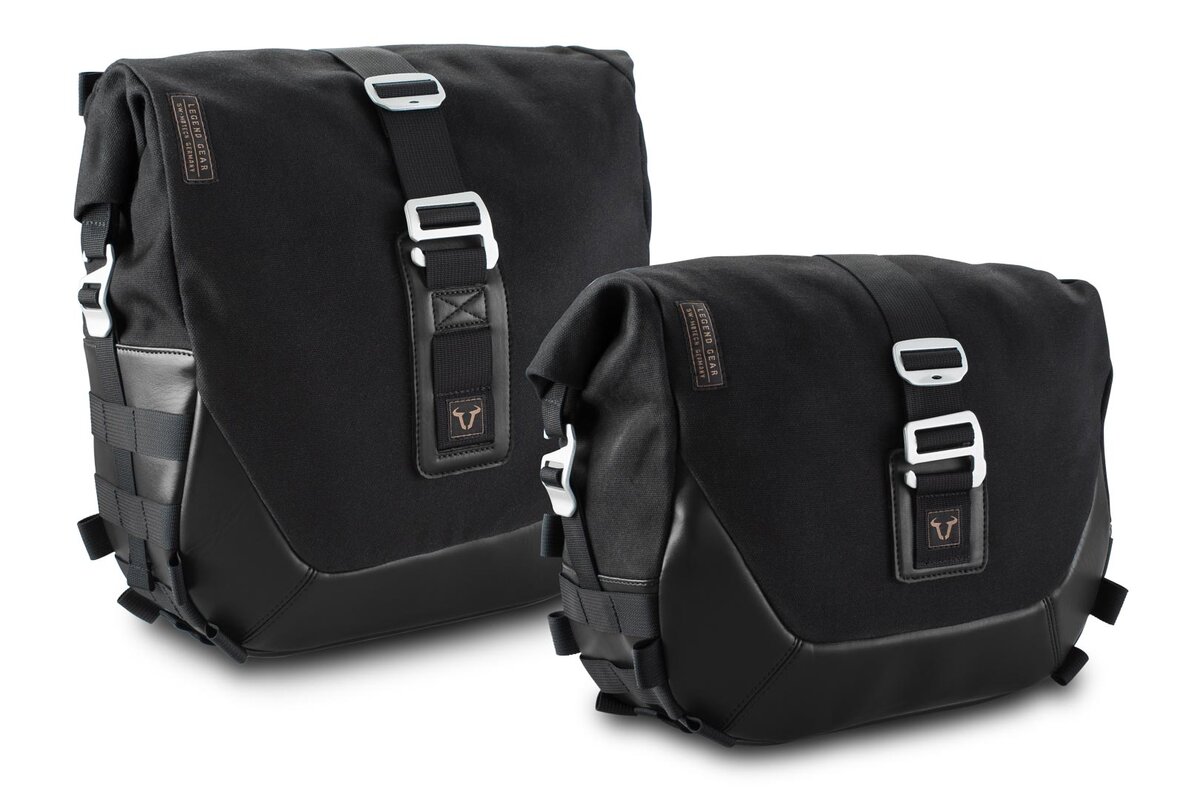 juego bolsas laterales + soportes legend gear lc1 / lc2 black edition - slc