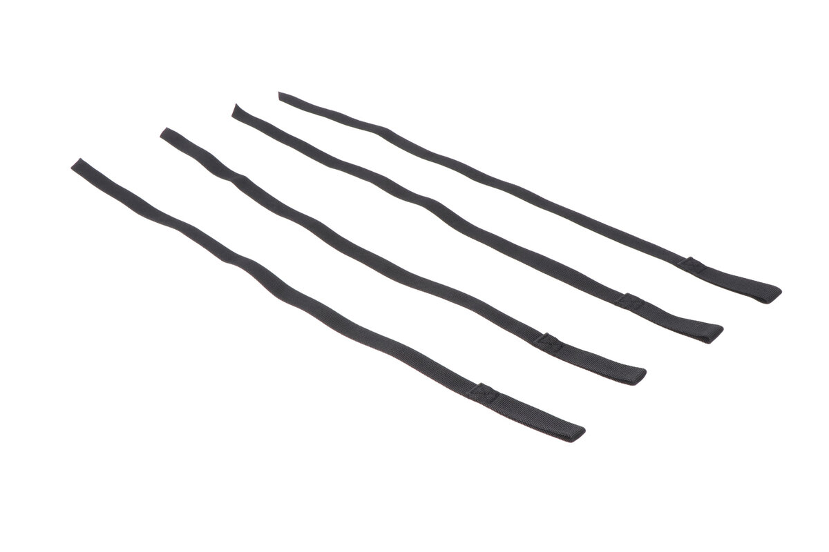 juego 4 correas de sujeción para bolsas traseras 20 mm