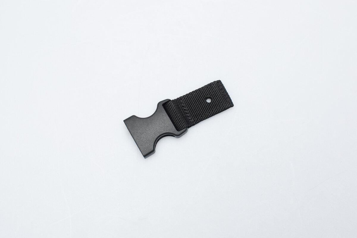 hebilla de sujeción hembra para alforja blaze 25 mm