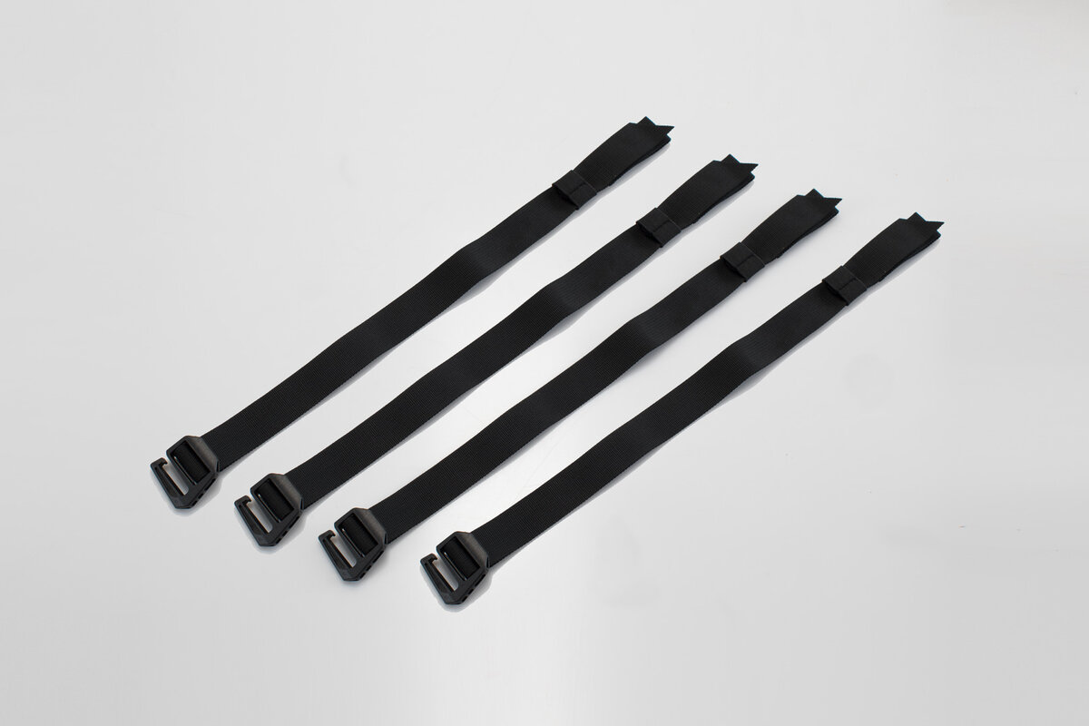 juego 4 correas fijación bolsa de moto sysbag