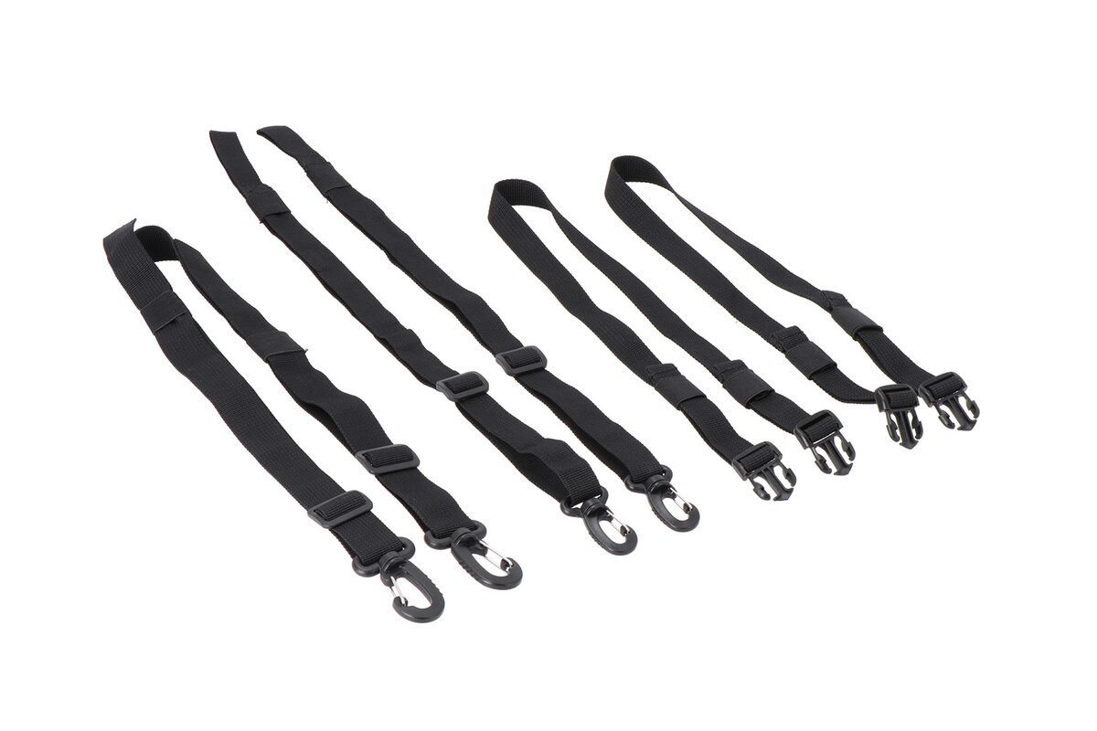 juego 5 correas de fijación para bolsa trasera drybag 80