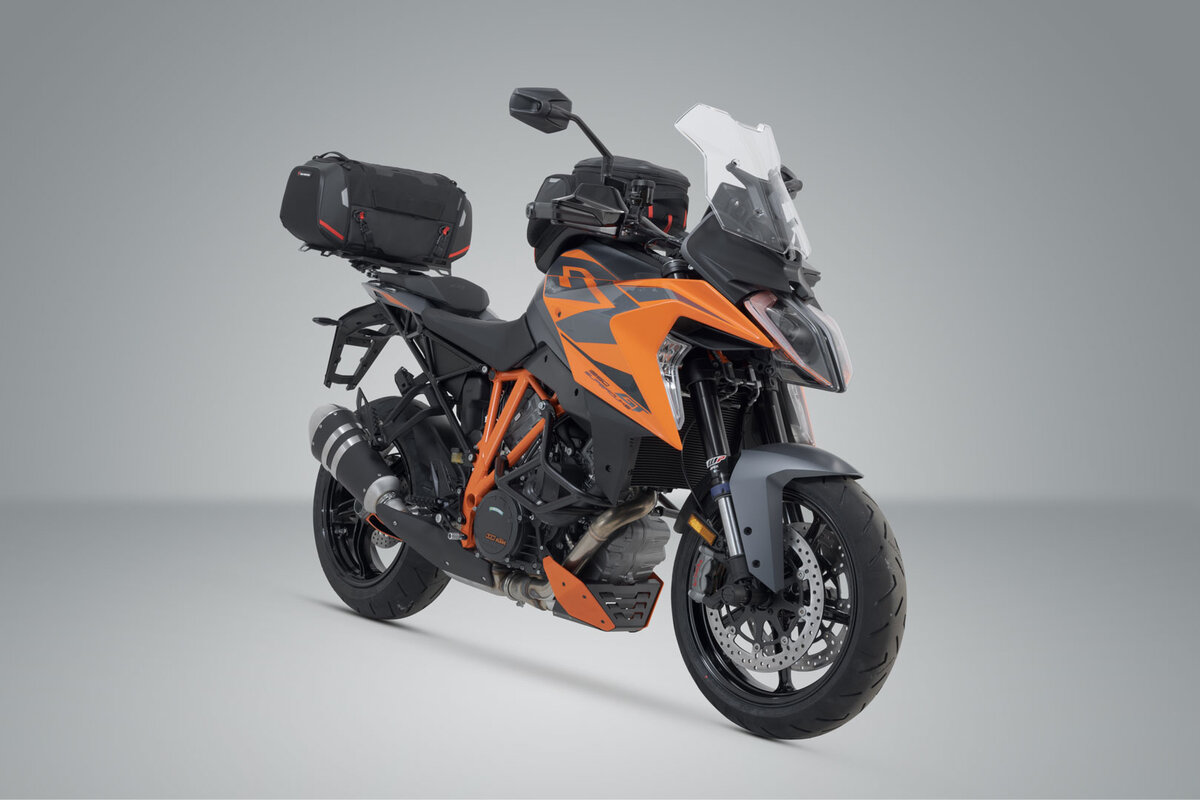 SW-MOTECH Bolsa trasera soporte RACKPACK compatible con KTM 1290