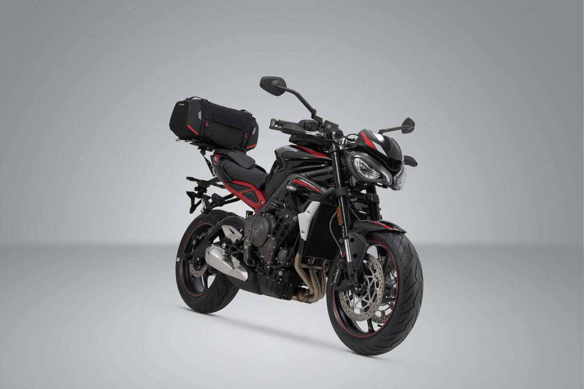 SW-MOTECH Bolsa trasera + soporte RACKPACK compatible con BMW R1200 R/RS (14-18) - Imagen 9 de 14