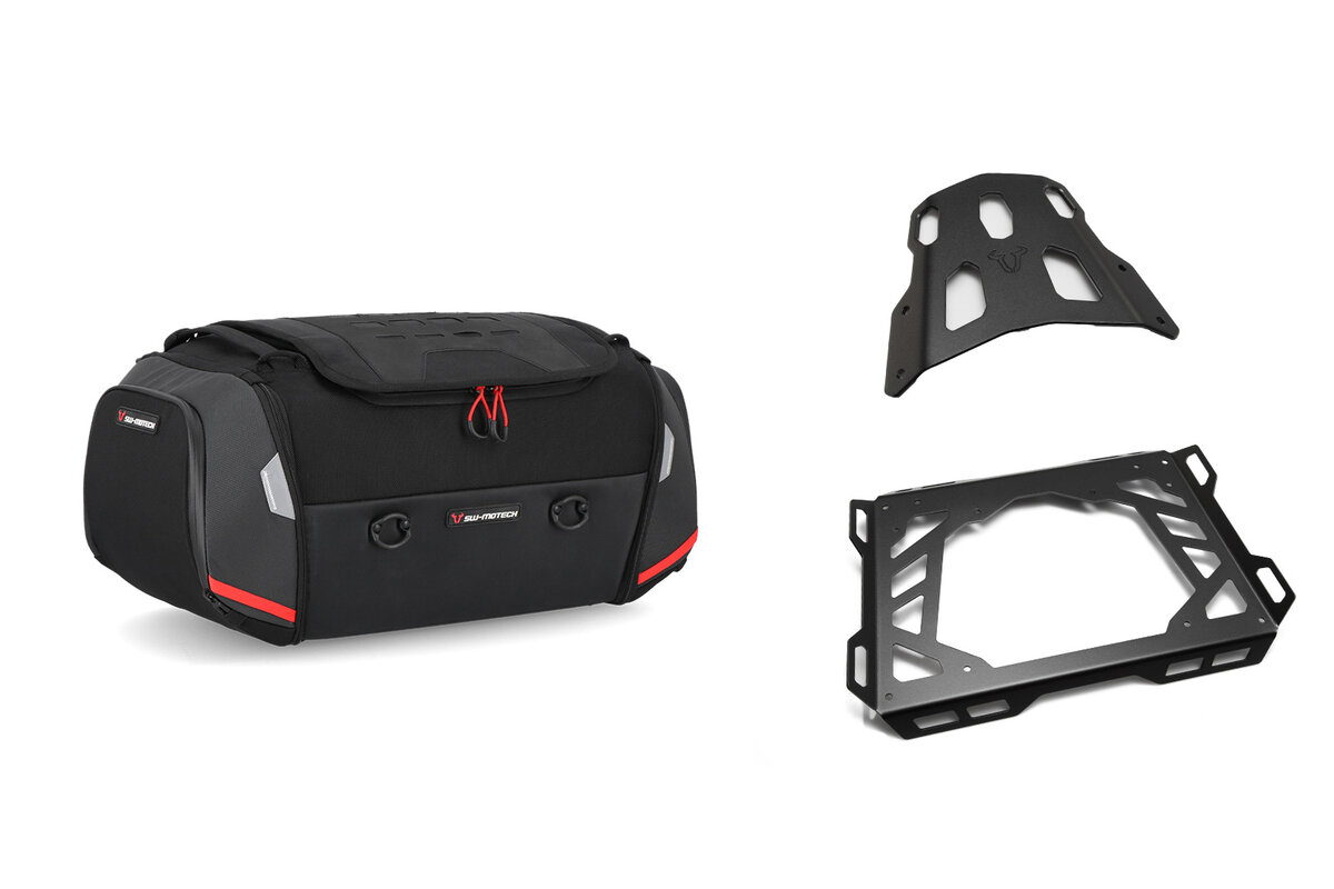 SW-MOTECH Bolsa trasera + soporte RACKPACK compatible con BMW R1200 R/RS (14-18) - Imagen 8 de 14