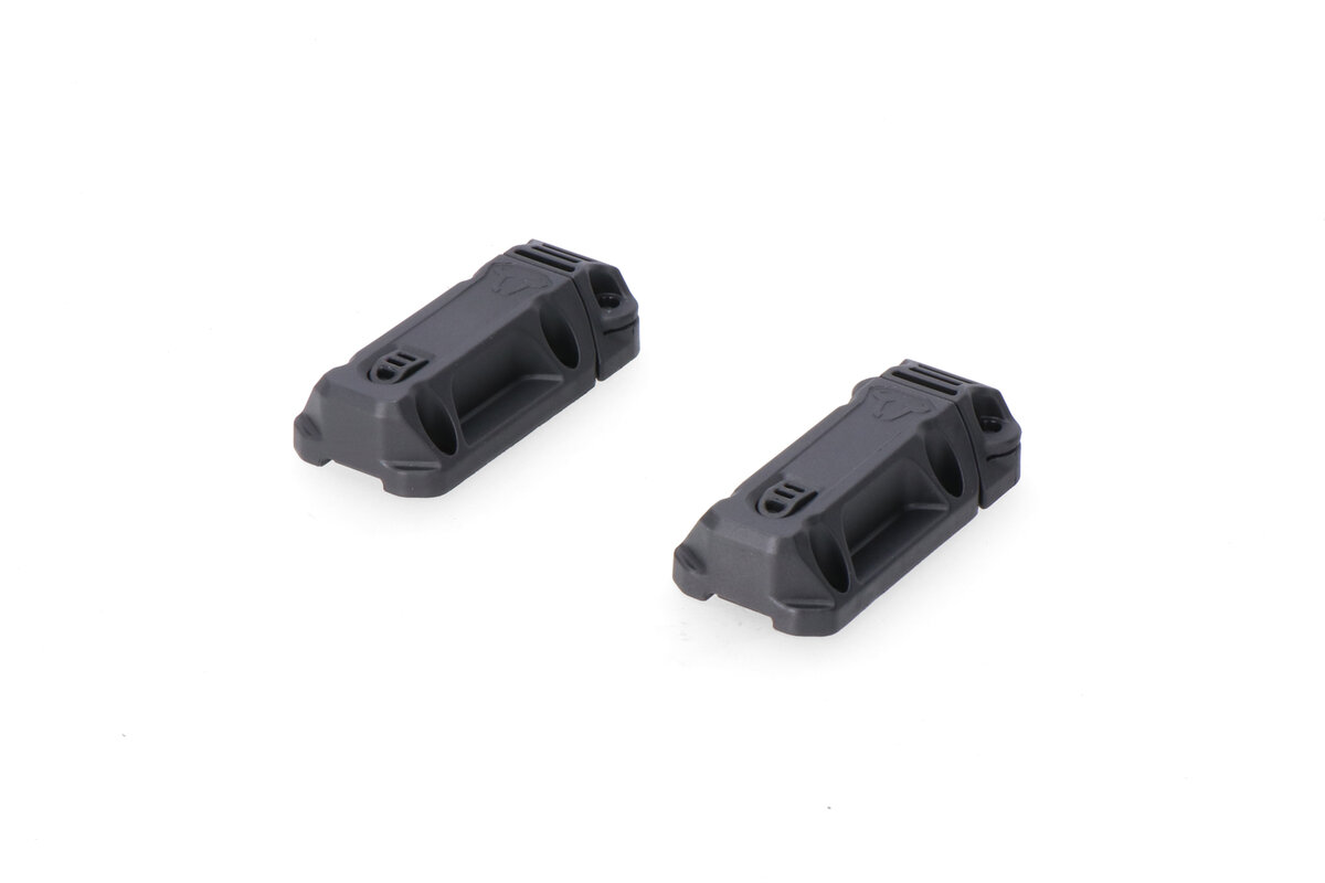 kit montaje alforjas de moto con base y conector blaze