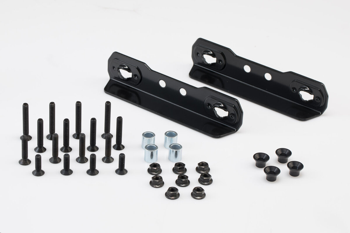 kit adaptadores para soporte lateral pro/evo givi