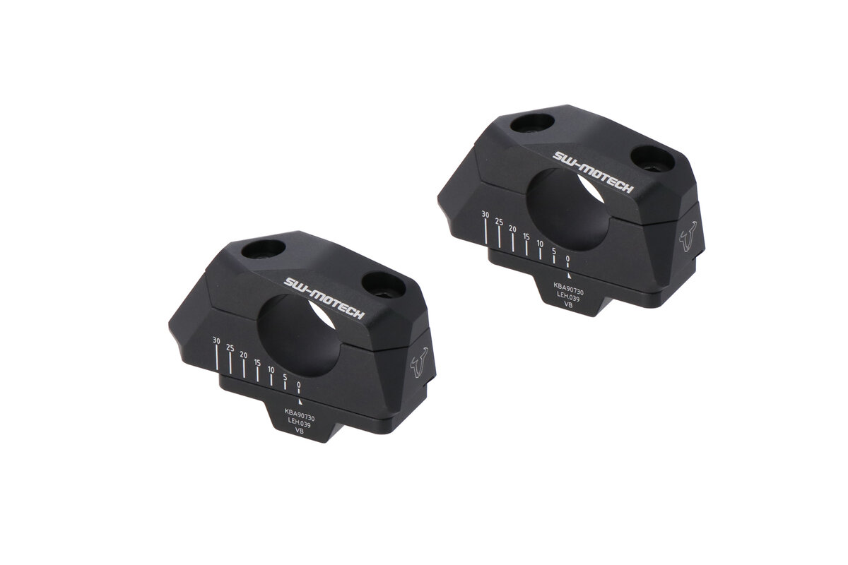 acercador elevador manillar de moto variable ø28 h=28 mm 5/10/15/20/25/30 mm