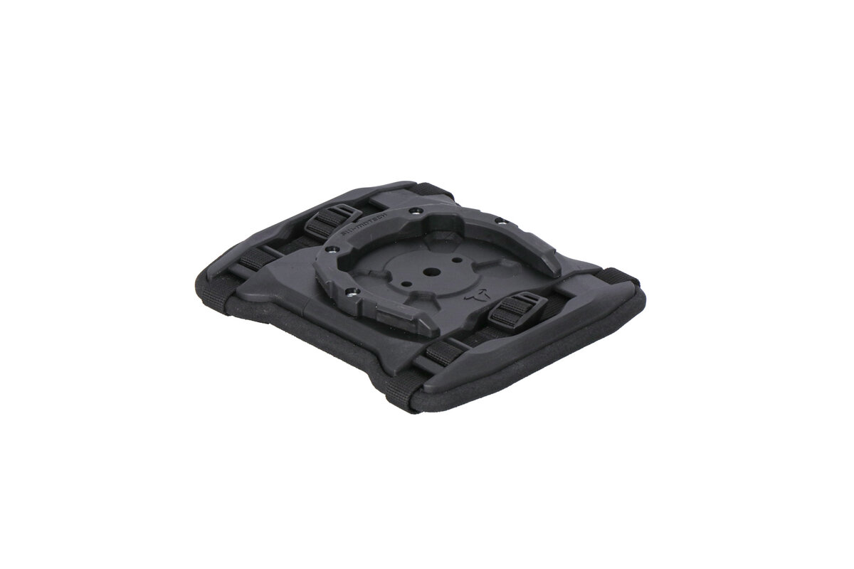 base porta bolsas de depósito fijación con correas al asiento trasero pro