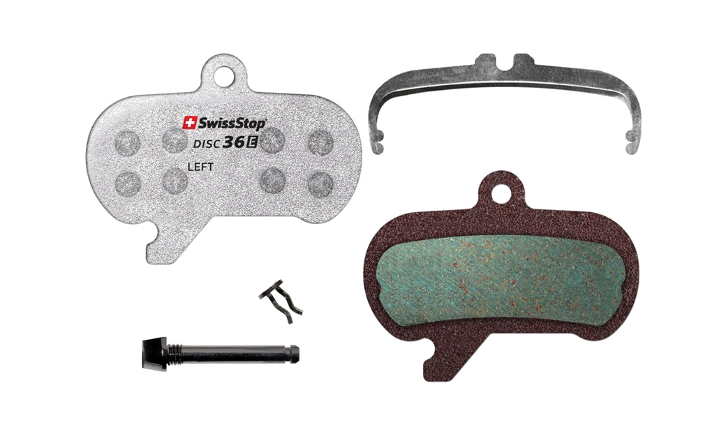 juego de pastillas de freno para bicicleta swisstop disc 36 e sram maven ultimate/silver/bronze
