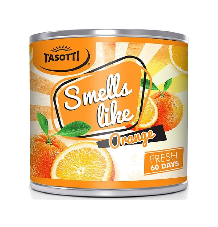 ambientador de coche naranaja smells like