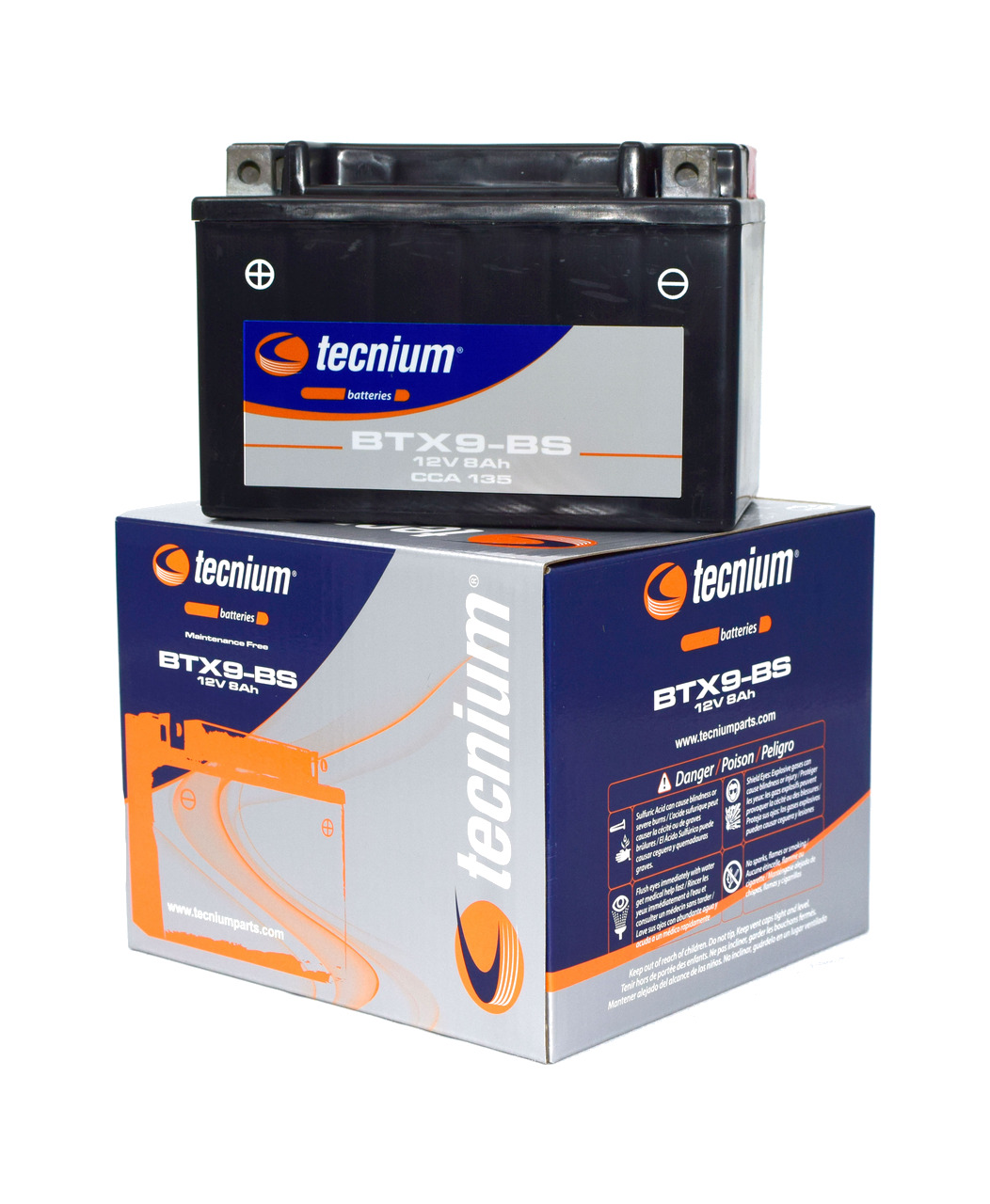 Batería YTX9-BS / BTX9-BS / PTX9-BS / DTX9-BS en 24H | ACTIVADA sin mantenimient - Imagen 8 de 14