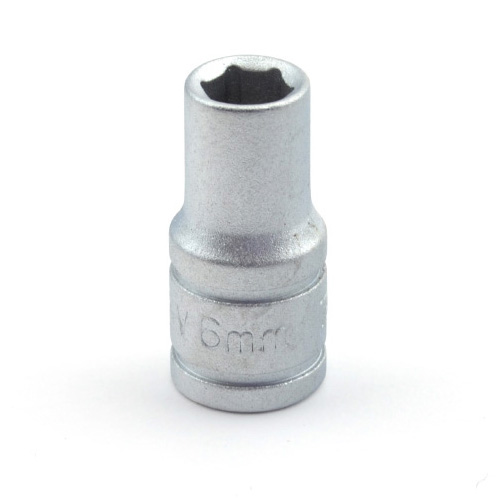 llave de vaso hexagonal 1/4 tengtools - serie regular, métricos, cromo vanadio, acabado mate - tamaño 10mm
