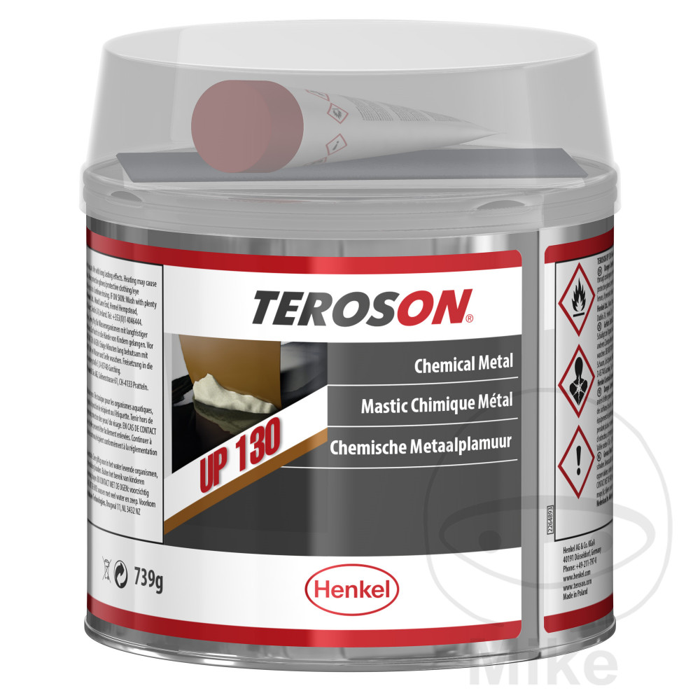 pasta de relleno de metal químico para carrocería 739 gr up 130