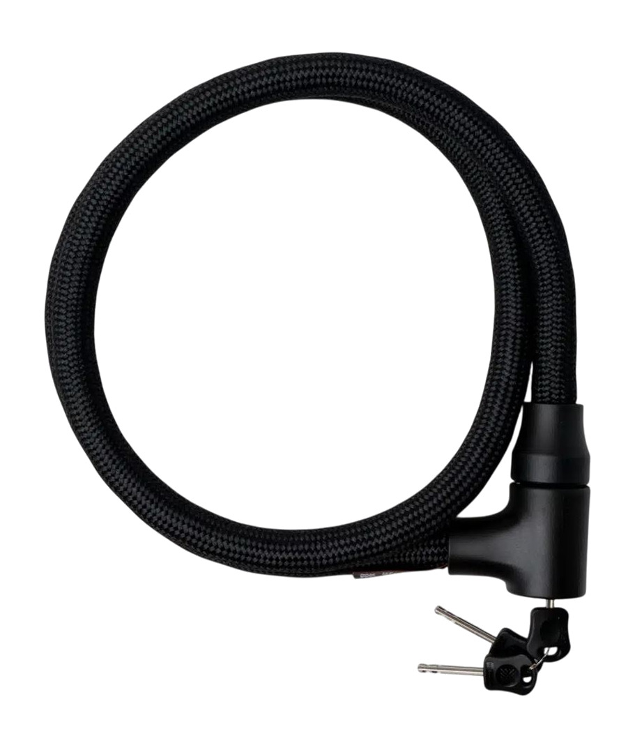 textilkabelschloss mit integriertem schließmechanismus orbit 160cm