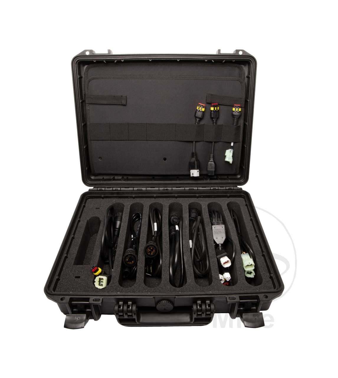 maleta con cables para diagnóstico de motocicletas bike starter kit