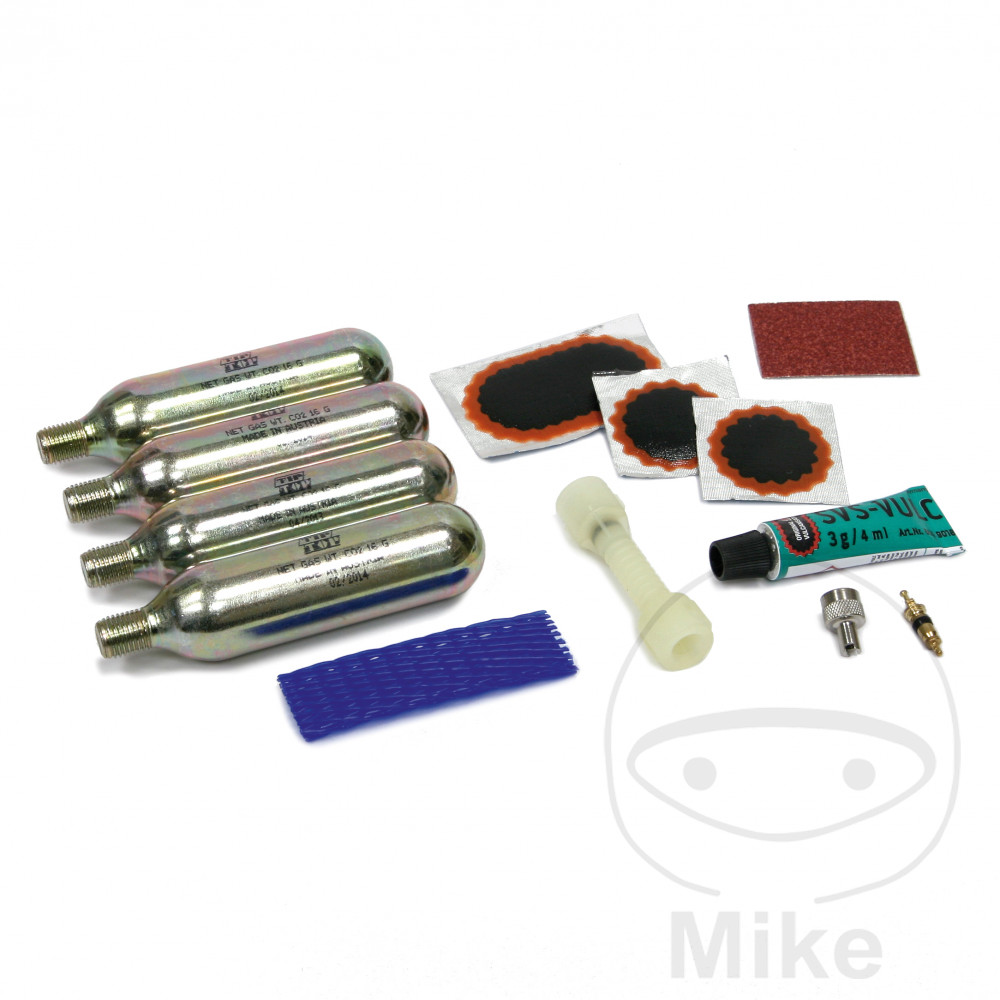 kit reparación de pinchazos para neumáticos