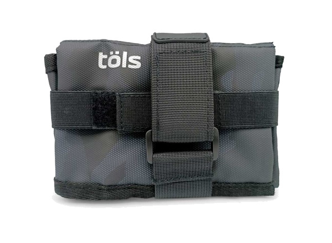bolsa de sillín ligera para bicicleta light saddle bag 15 x 11x 2 cm 125 gr.
