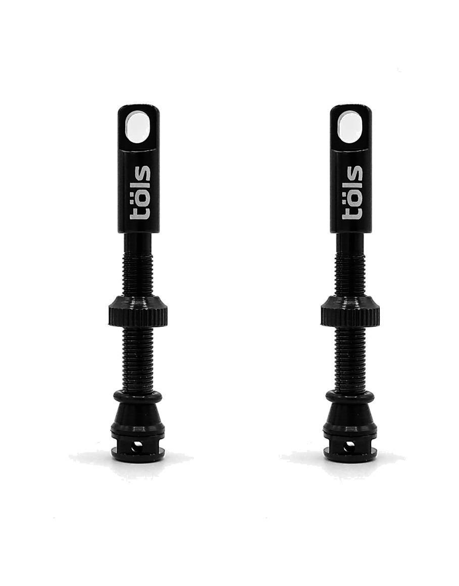 válvula universal de aluminio + herramienta de válvula central tubeless presta 44 mm