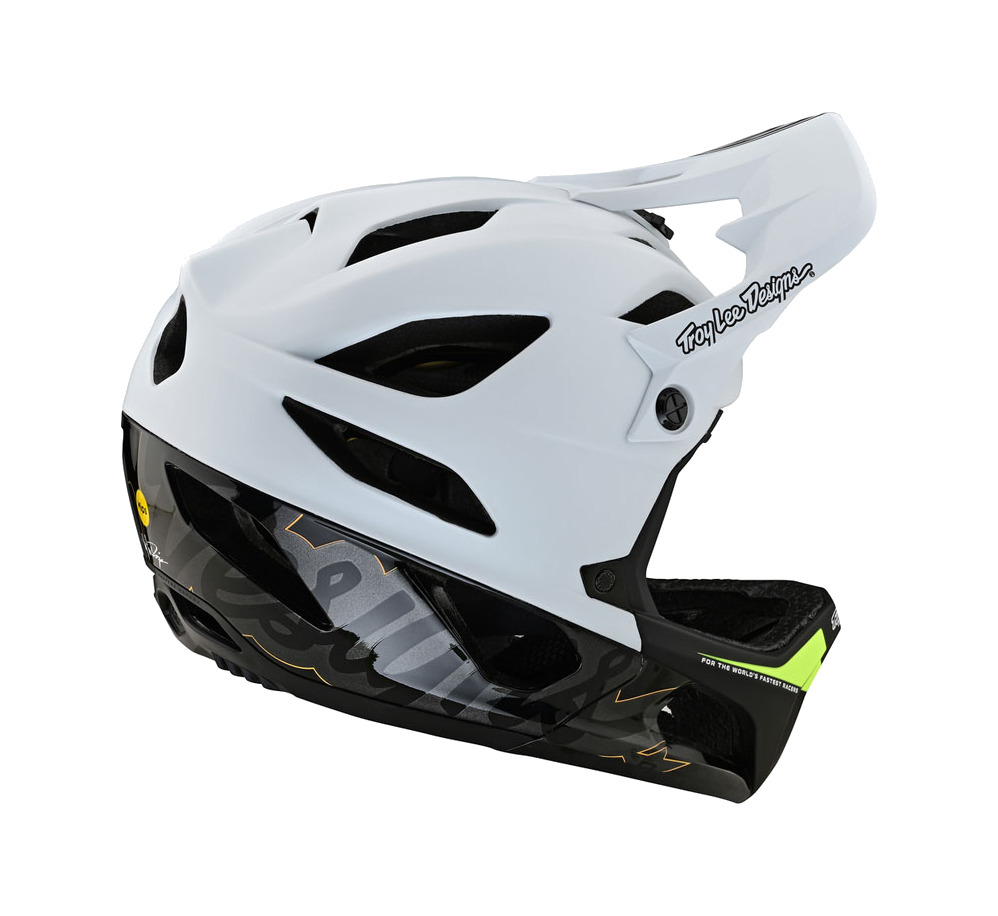 casco con visera y mentonera stage mips helmet signature