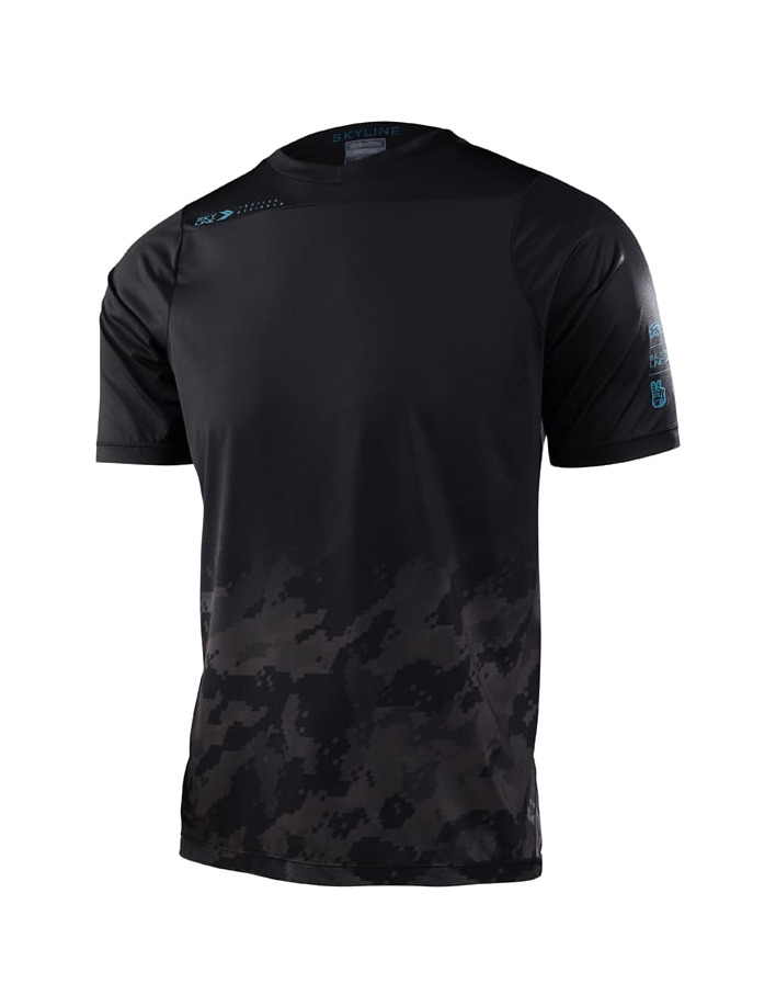 camiseta manga corta ciclismo skyline ss jersey fader digi