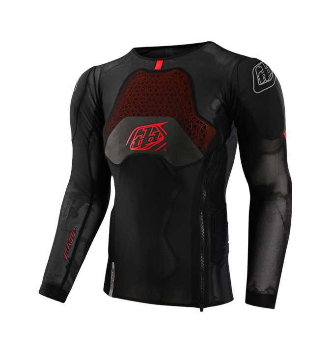 capa interior con protecciones manga corta stage ghost d30 ls baselayer