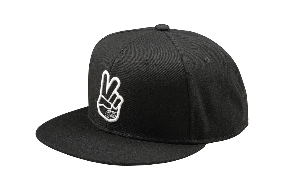 gorra flat bill snapback peace